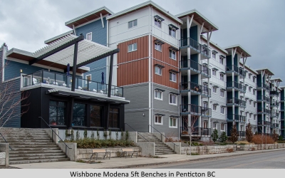 Wishbone Commercial Modena Benches in Penticton BC-2